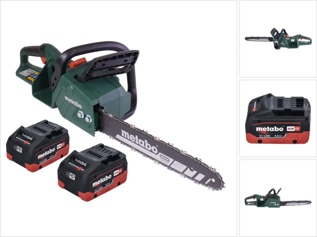 Metabo MS 36-18 LTX BL 40 Accu-kettingzaag