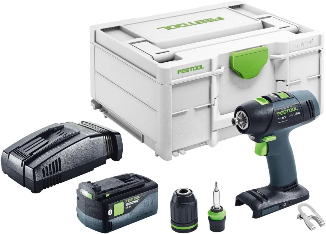 Festool T 18+3-Basic Accuboormachine 18V 50Nm