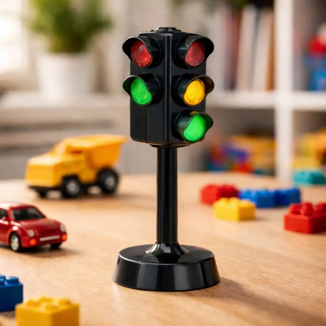 Eddy Toys Verkeerslicht Speelgoed - Zwart