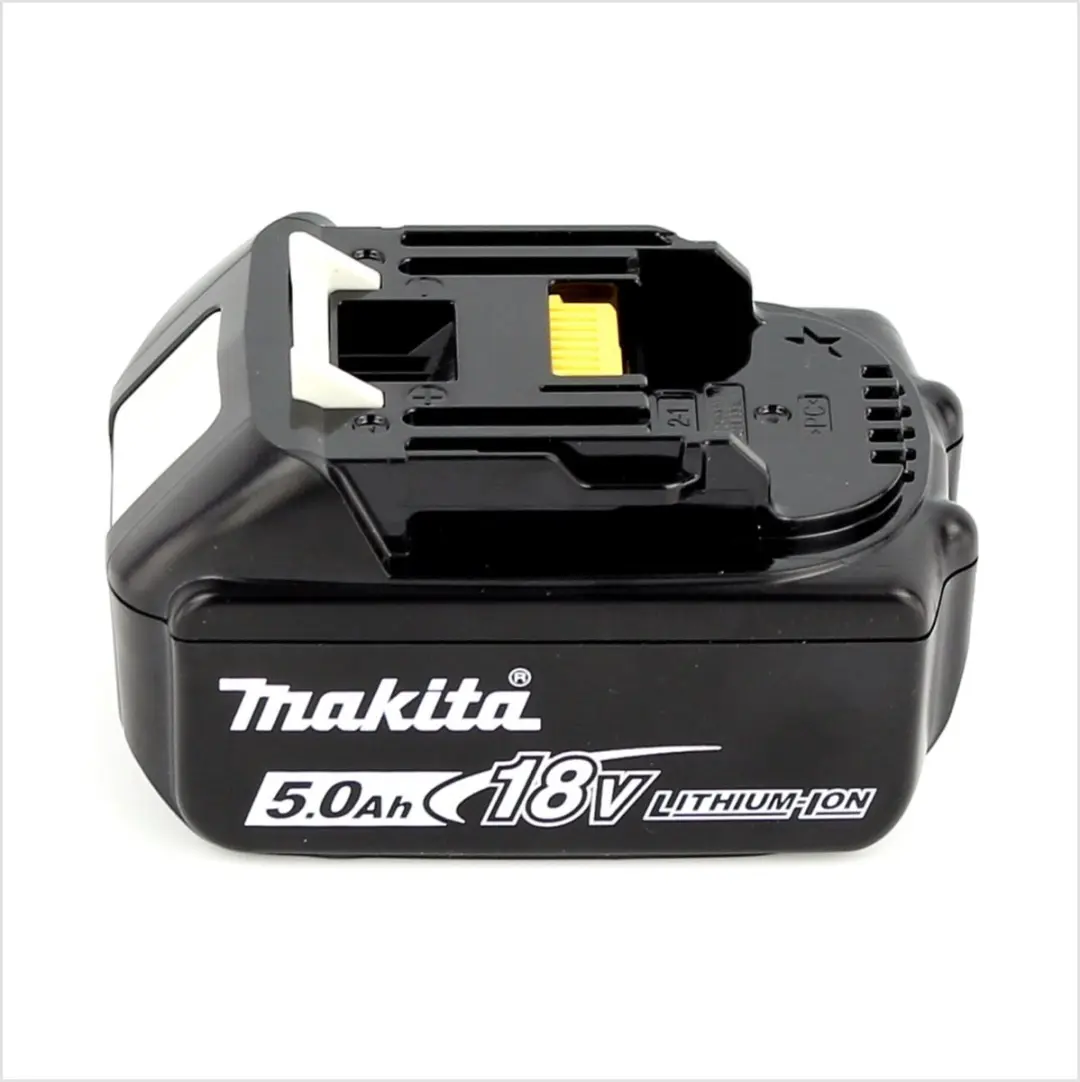 Makita DGA513T1J Haakse Slijper 125mm - 18V 5.0Ah - 1x Accu
