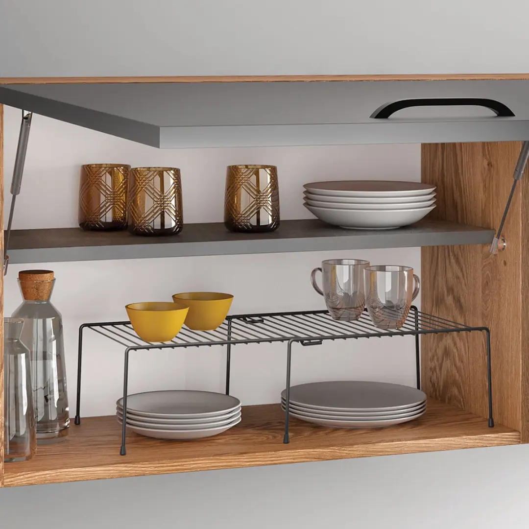 Metaltex Adapto Ruimtewinner Keuken Organizer 33-57cm - Zwart