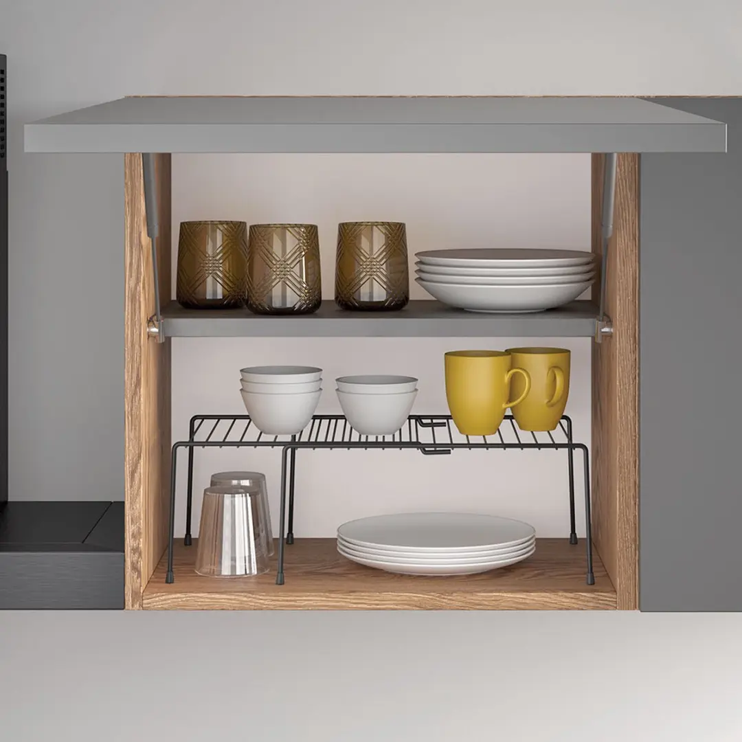 Metaltex Adapto Ruimtewinner Keuken Organizer 33-57cm - Zwart