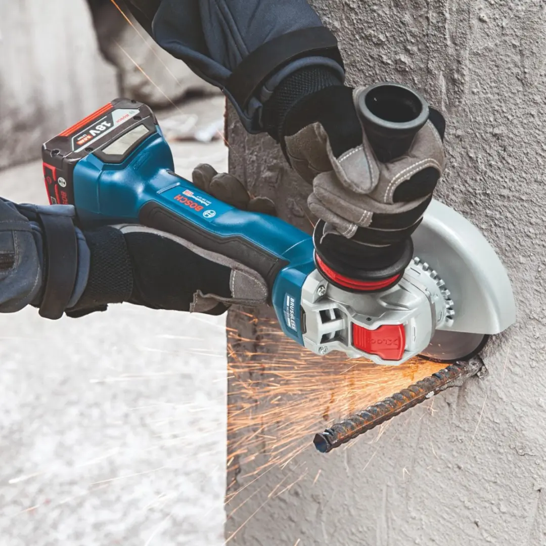 Bosch Professional GWS 18V-10 P Accu-haakse slijper 125mm - 18V - 4,0 Ah