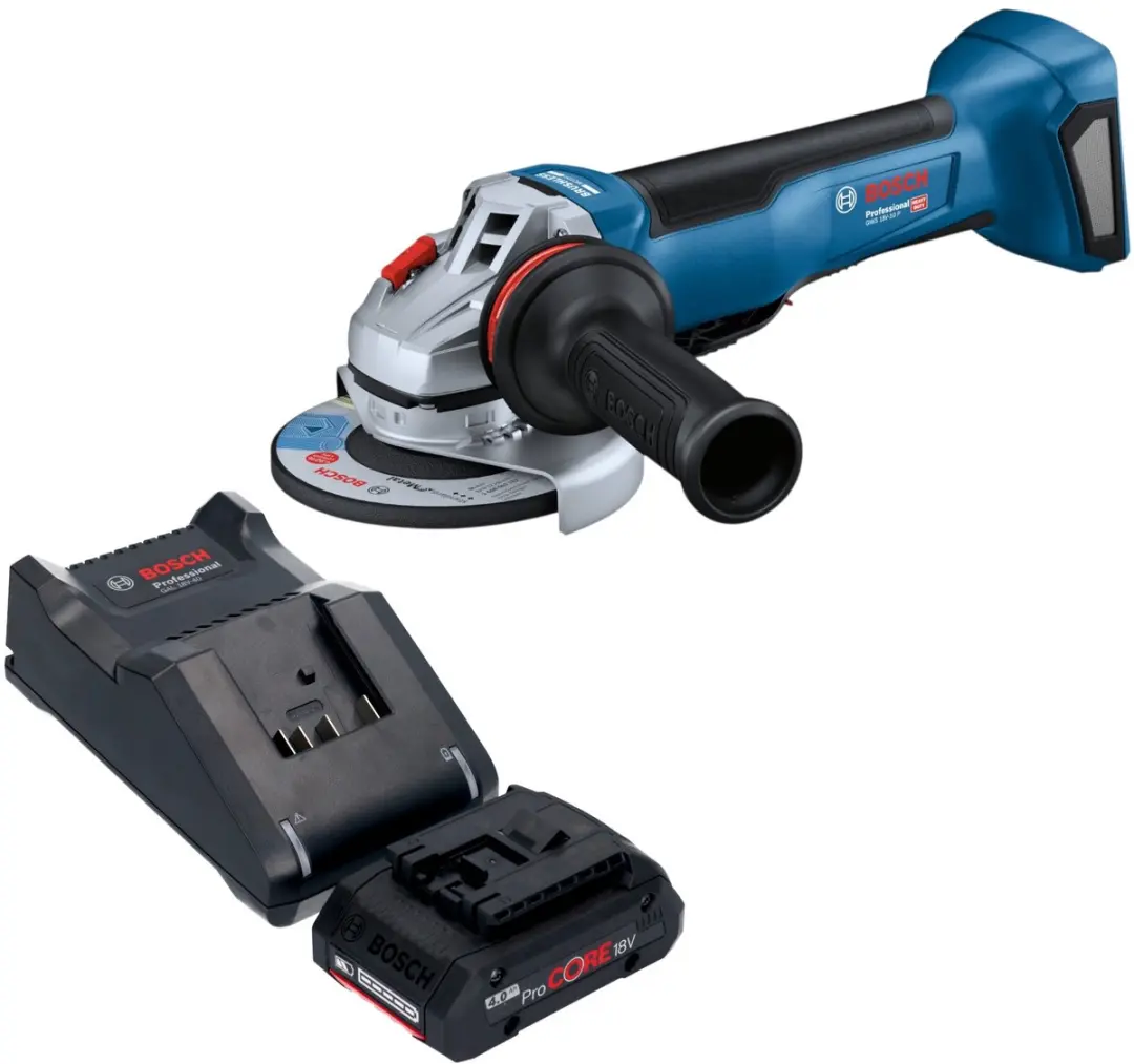 Bosch Professional GWS 18V-10 P Accu-haakse slijper 125mm