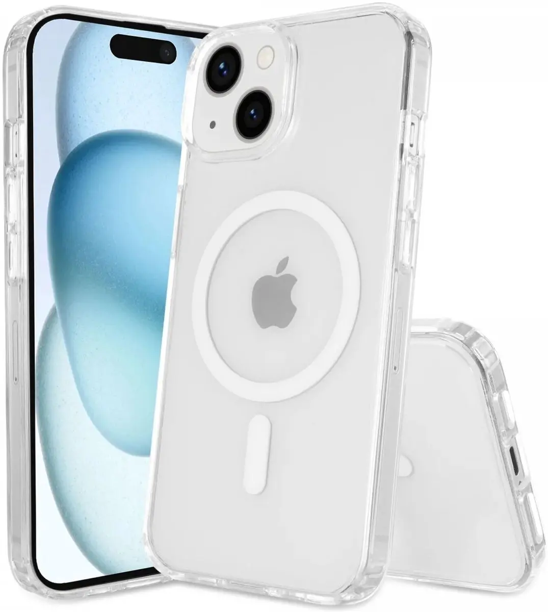 Selected iPhone 15 Hoesje MagSafe Transparant