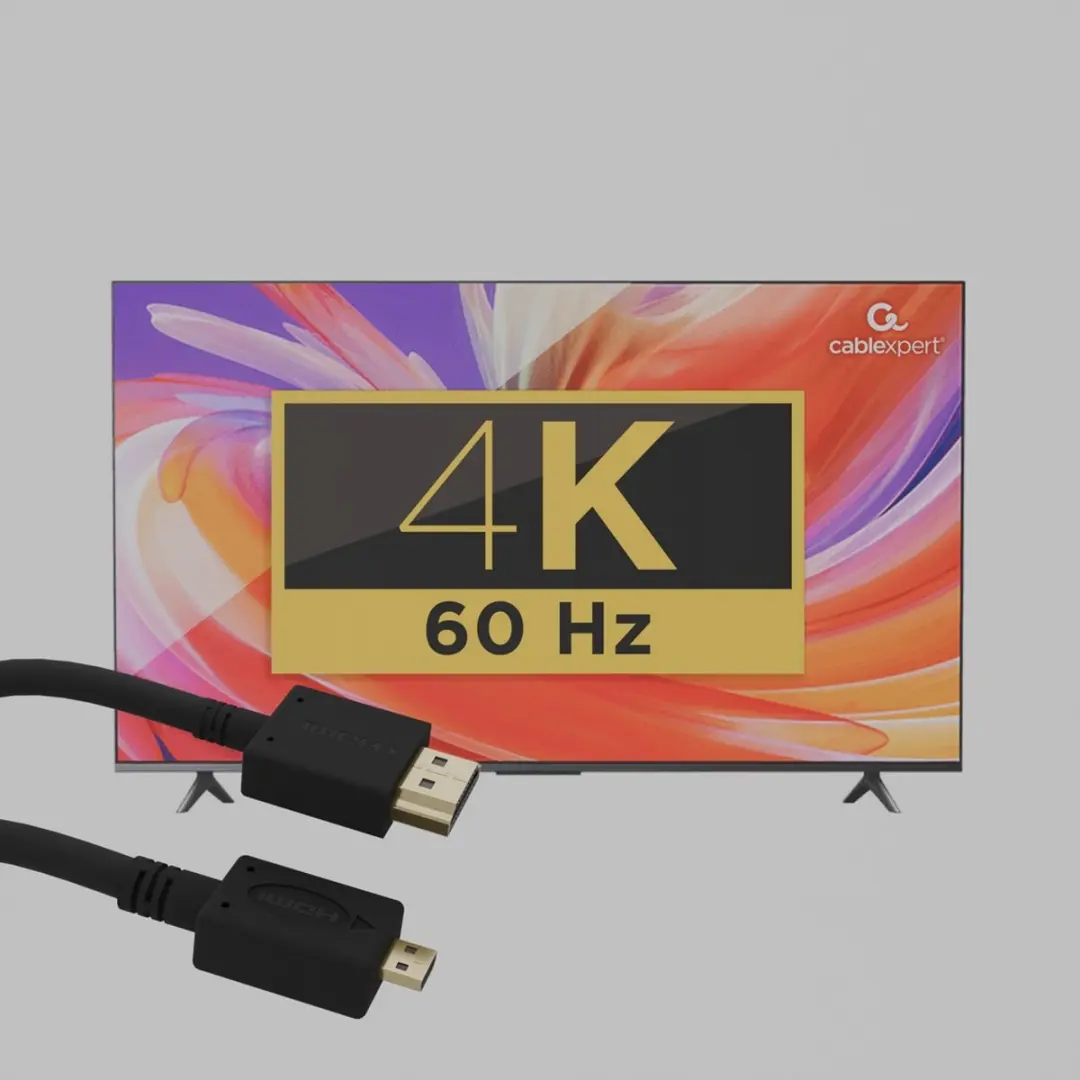 Cablexpert HDMI Micro D-male Kabel CC-HDMID-10 - Zwart
