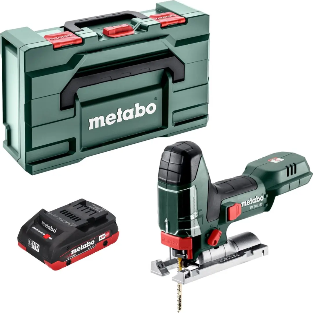 Metabo ST 18 L 90 accu-decoupeerzaag 18 V 90 mm + 1x LiHD-accu 4,0 Ah + Metabox