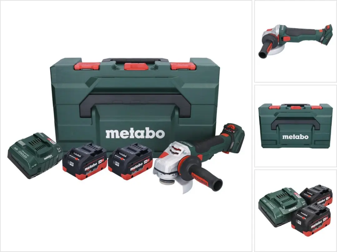 Metabo WVB 18 LTX BL 15-125 Quick accu haakse slijper 18 V 125 mm ( 601731660 )