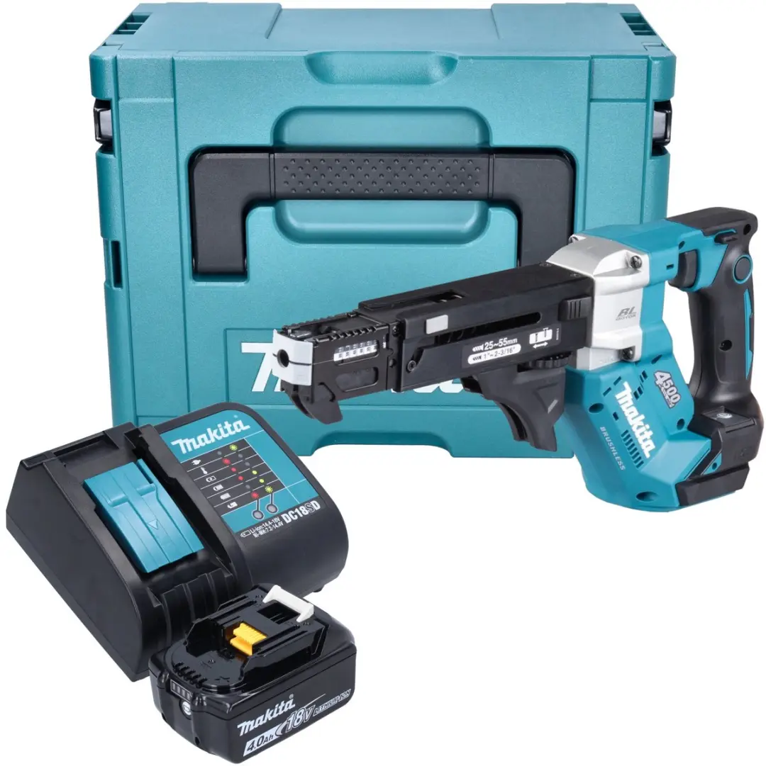 Makita DFR 552 SM1J accu-magazijnschroevendraaier 18 V 25