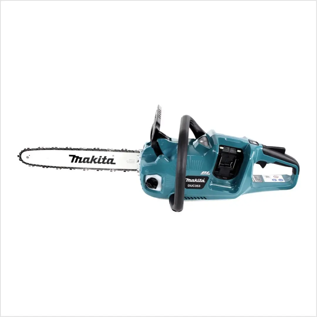 Makita DUC353PT2 Accu-kettingzaag 36V - 35cm - 2x 5.0Ah + dubbele lader