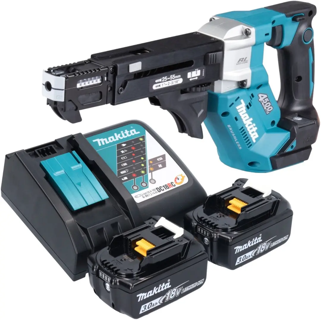 Makita DFR 552 RF accu-magazijnschroevendraaier 18 V 25