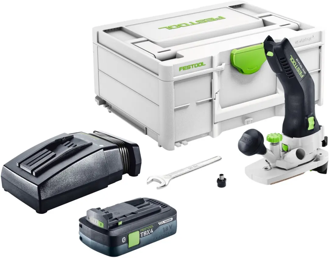 Festool MFKC 700 KA EB-Basic accu-module kantfrees 18 V 8 mm borstelloos + 1x ac