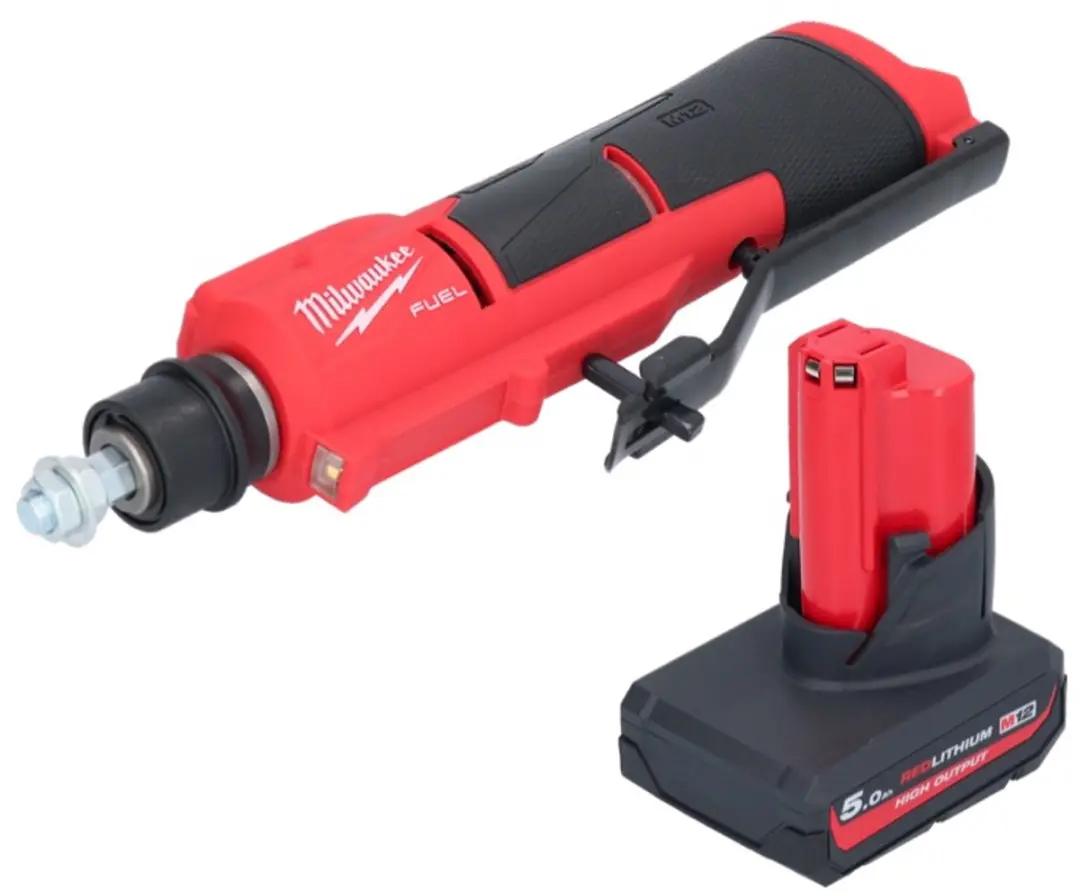 Milwaukee M12 FTB-501 Accu-bandenschuurmachine 12V 5,0Ah