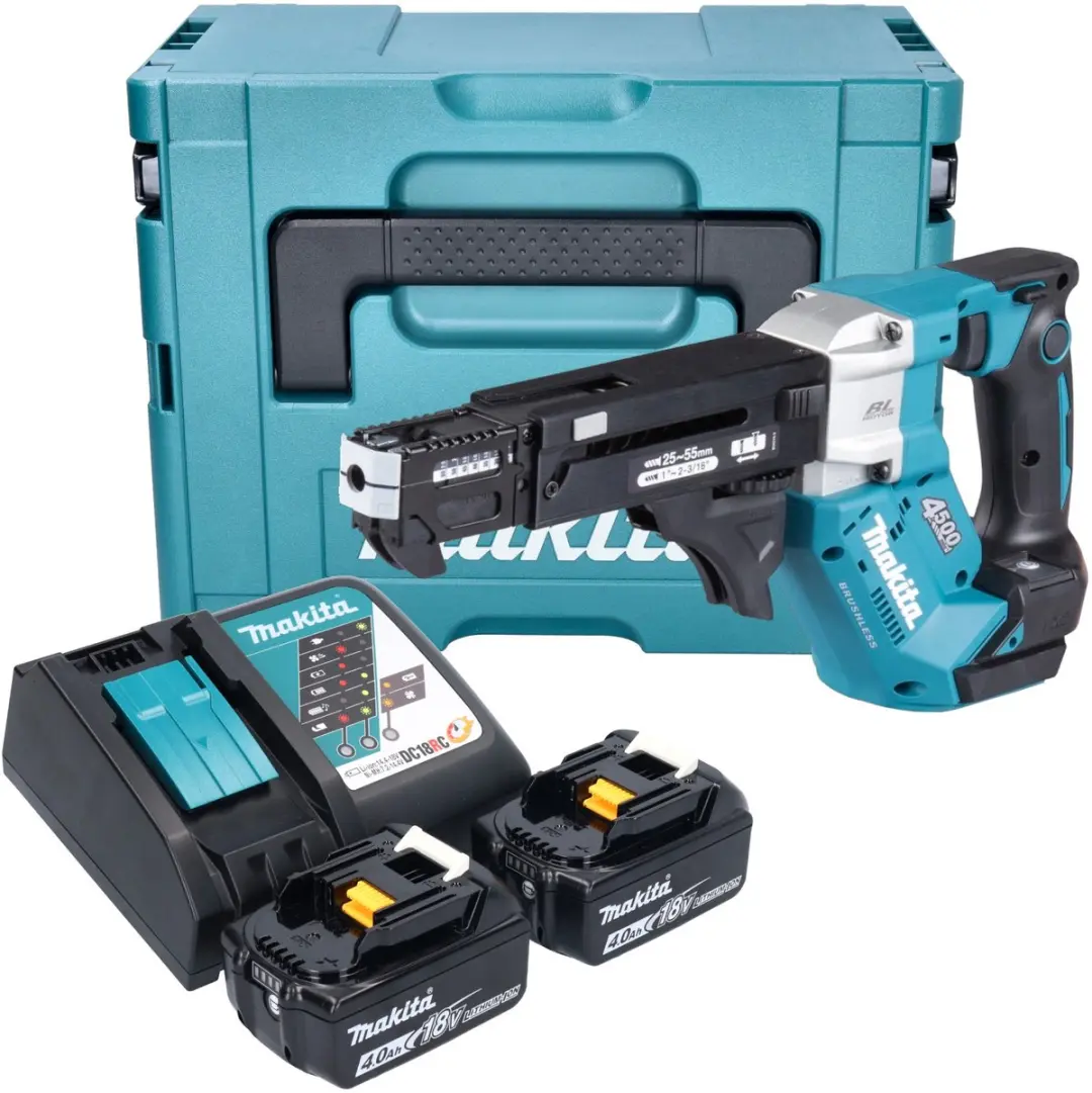 Makita DFR 552 RMJ accu-magazijnschroevendraaier 18 V 25