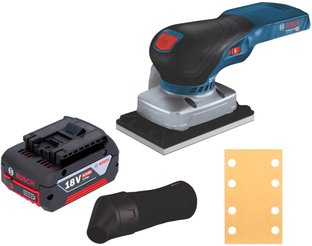 Bosch Professional GSS 18V-13 Accu-Excentrische Schuurmachine 100x110mm