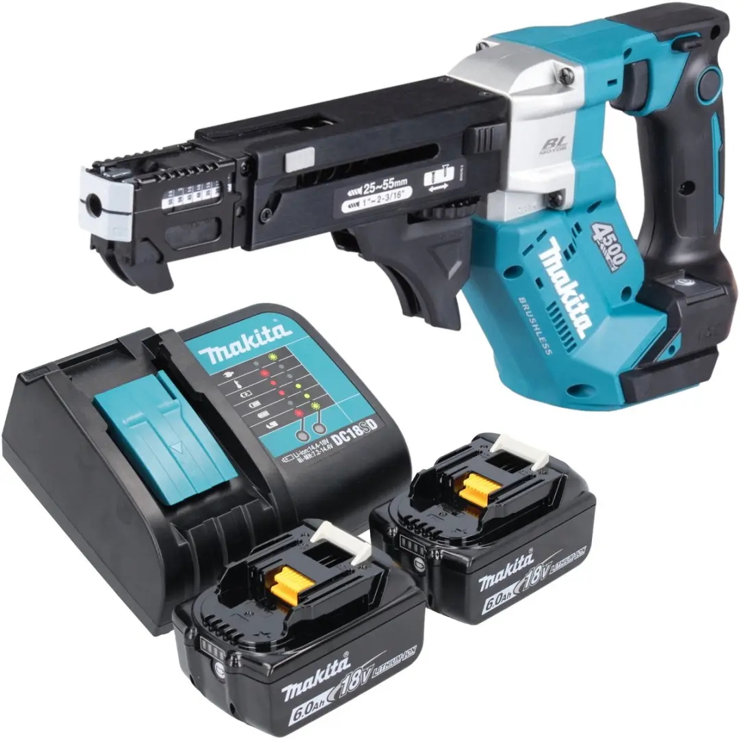 Makita DFR552SG Accu-Magazijnschroevendraaier 18V