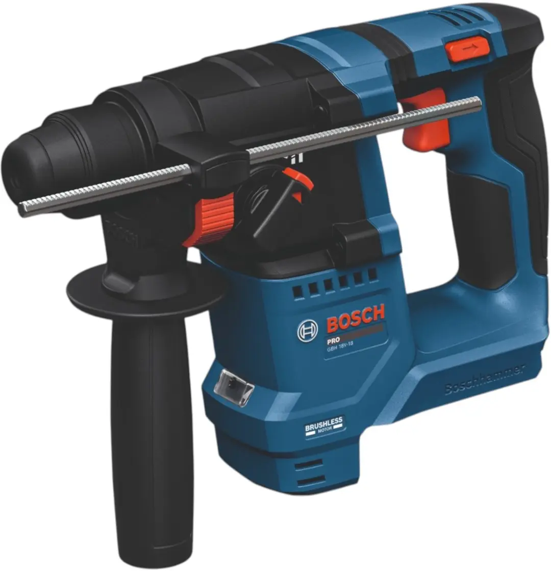 Bosch Professional GBH 18V-18 Accu-boorhamer - 1,5J SDS-plus - 2x Accu 2,0/4,0Ah + Oplader