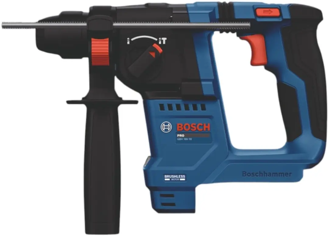 Bosch Professional GBH 18V-18 Accu-boorhamer - 1,5J SDS-plus - 2x Accu 2,0/4,0Ah + Oplader
