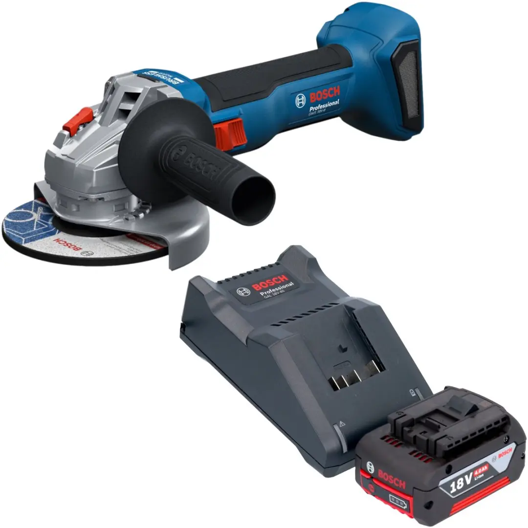 Bosch Professional GWS 18V-8 Accu-haakse slijper 125mm