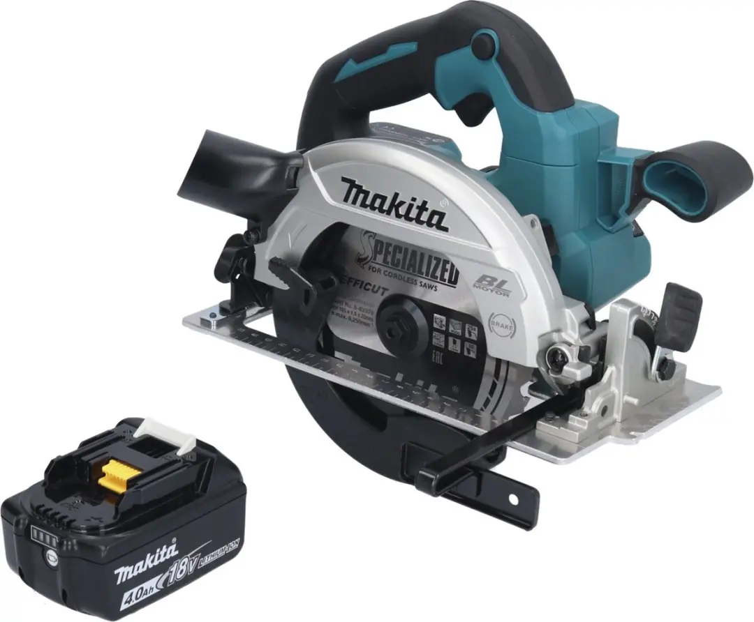 Makita DHS661M1 Accu-handcirkelzaag 18V 165mm - 4,0Ah