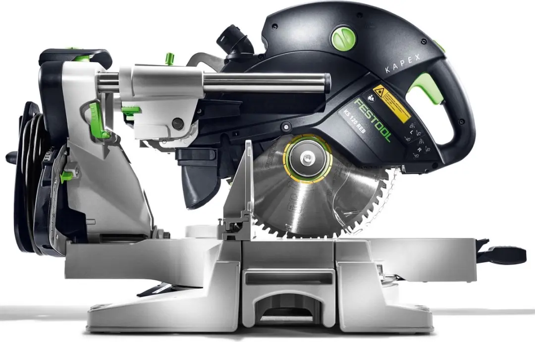 Festool KS 120 REB KAPEX 1600W Afkortzaag - 260mm + 3 Zaagbladen