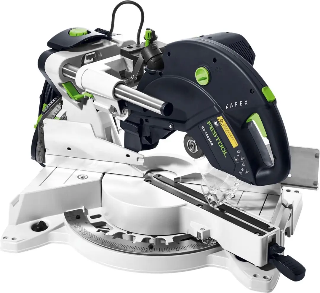 Festool KS 120 REB KAPEX 1600W Afkortzaag - 260mm + 3 Zaagbladen
