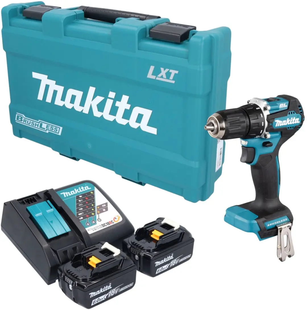 Makita DDF487RGK Accuboormachine 18V 40Nm Borstelloos