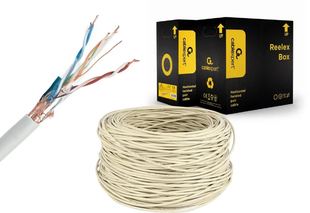 Cablexpert SFTP Cat5E Kabel - 305m Grijs