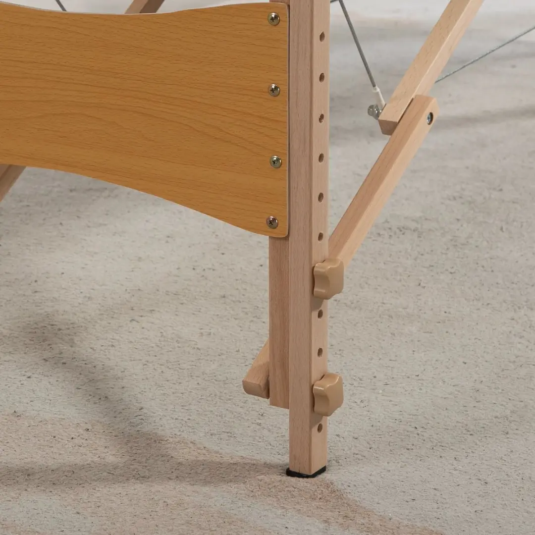 Homcom Massagetafel PVC - 186x60cm - Crèmewit