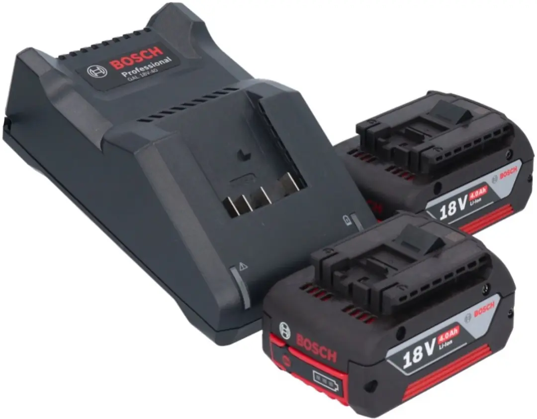 Bosch Professional GBL 18V-750 Accubladblazer - 2x 4.0Ah