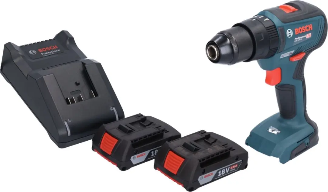 Bosch Professional GSB 18V-55 Klopboormachine - 55 Nm - 4x Accu 2.0Ah