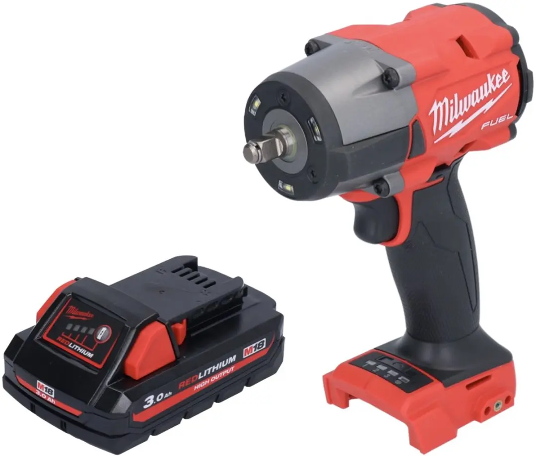 Milwaukee M18 FMTIW2F38-301 Accu-slagmoersleutel 745Nm 3/8" borstelloos