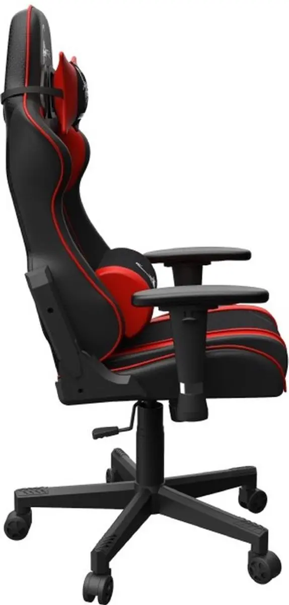 Gembird GC-SCORPION-02X Gamestoel - Kuipzitje - Zwart/Rood