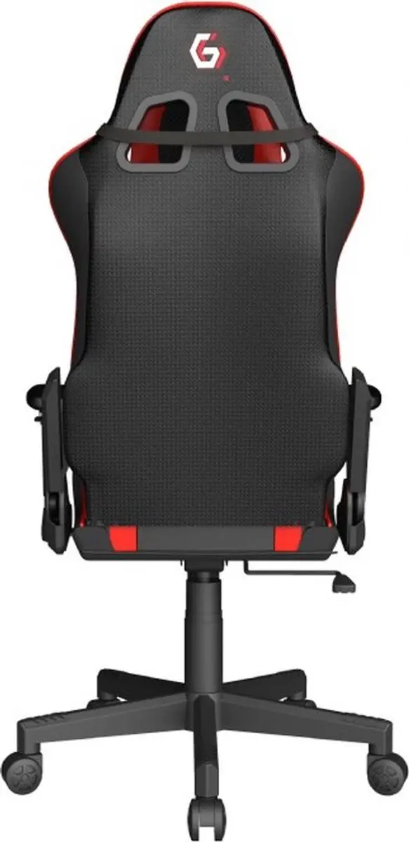 Gembird GC-SCORPION-02X Gamestoel - Kuipzitje - Zwart/Rood