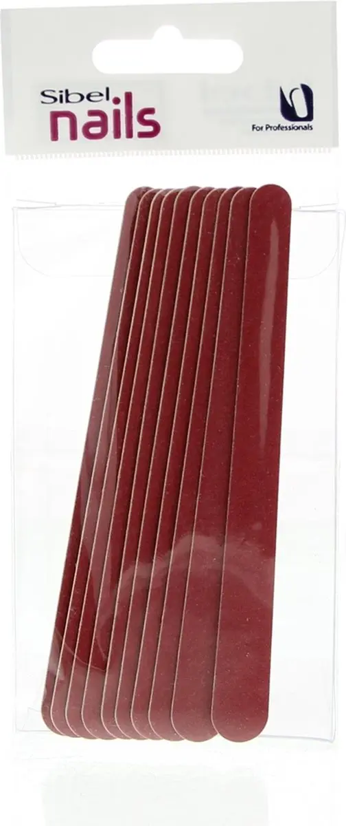 Sibel Nails Classic Nagelvijlen 12cm - 10 Stuks