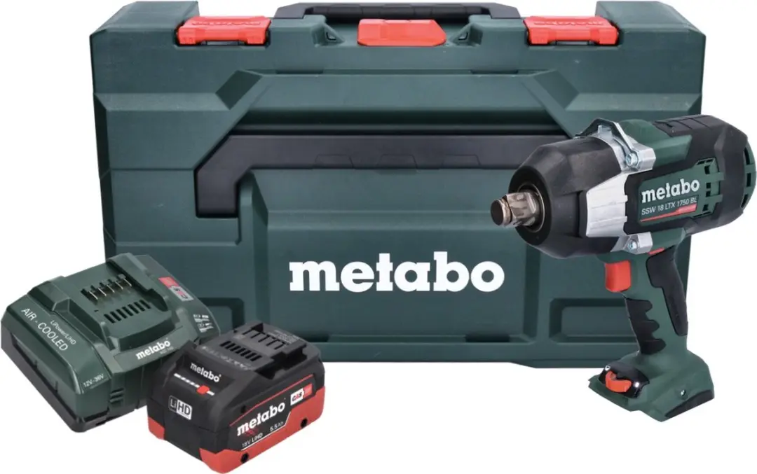 Metabo SSW 18 LTX 1750 Accuslagmoersleutel - 1750 Nm - 3/4" - Borstelloos