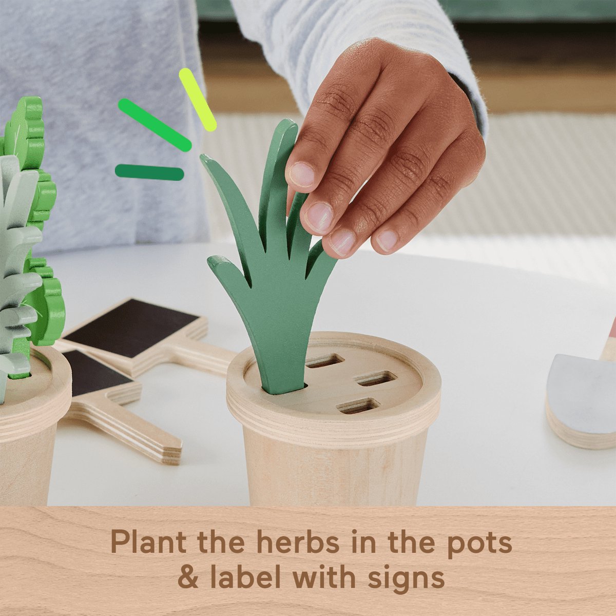 Fisher-Price Wooden Herb Set, 3 jaar
