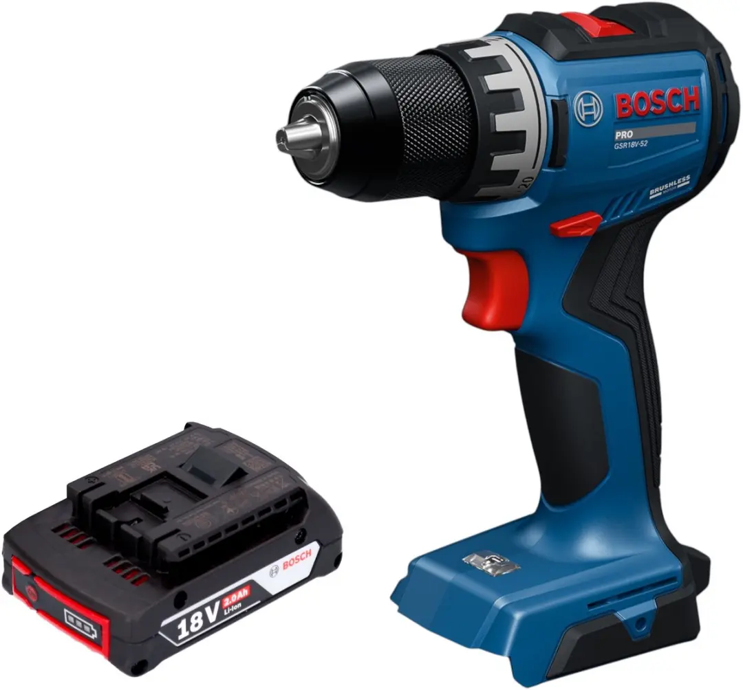 Bosch Professional GSR 18V-52 Accu-schroefboormachine 70Nm