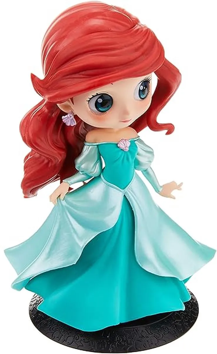 Bandai Banpresto The Little Mermaid Ariel Glitter Line Q Posket - Multicolor