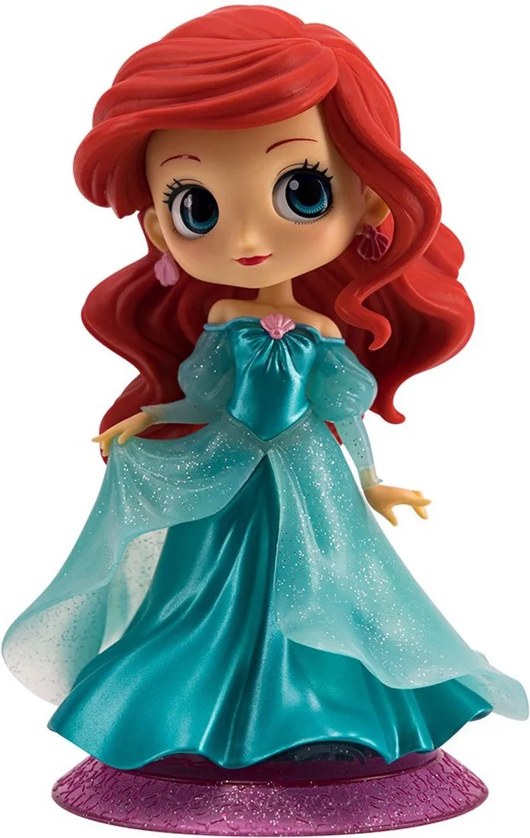 Bandai Banpresto The Little Mermaid Ariel Glitter Line Q Posket - Multicolor