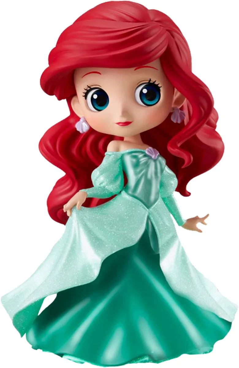 Bandai Banpresto The Little Mermaid Ariel Glitter Line Q Posket - Multicolor