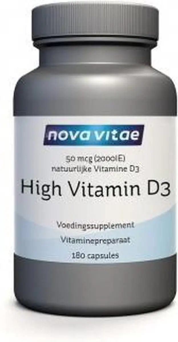 Nova Vitae Vitamine D3 2000IU 180 Capsules