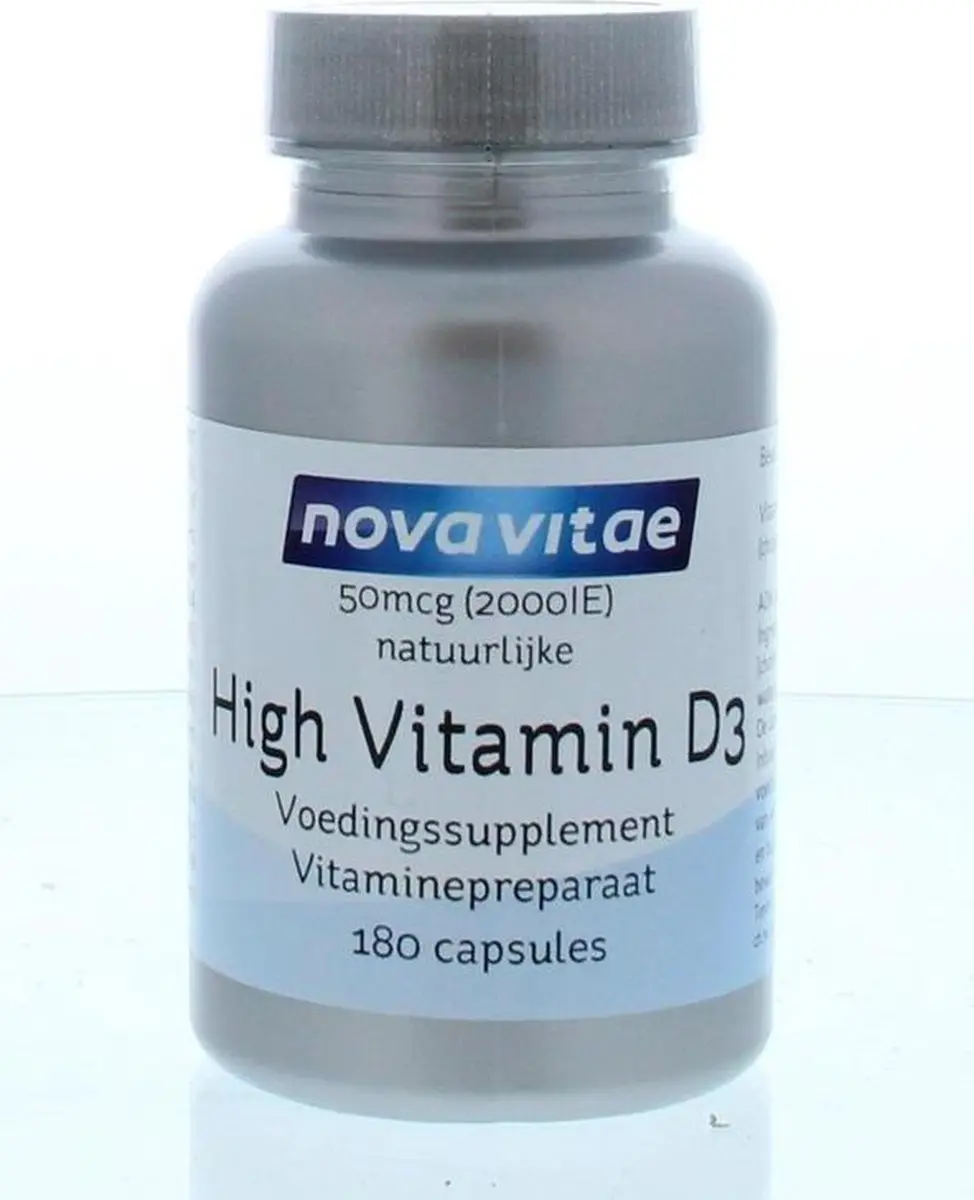 Nova Vitae Vitamine D3 2000IU 180 Capsules