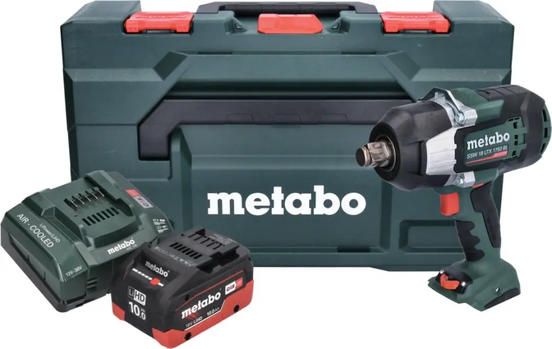 Metabo SSW 18 LTX 1750 Accuslagmoersleutel - 1750 Nm - 3/4" - 18V - 10.0 Ah