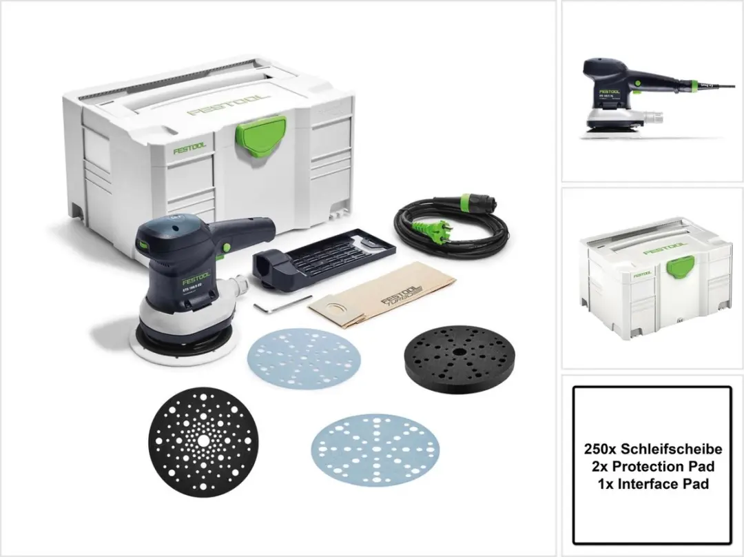 Festool ETS 150/5 EQ-Plus Excenterschuurmachine 310W