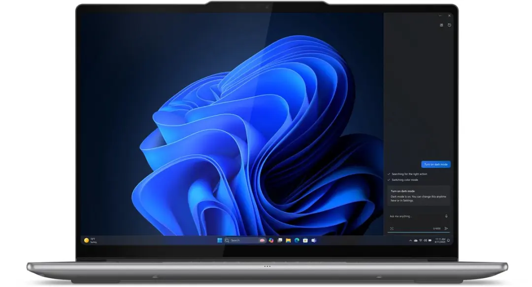 Lenovo Yoga Pro 7 14IAH10 Laptop - 32GB RAM 1TB SSD - Touchscreen 3K - Grijs - afbeelding 6 van 6