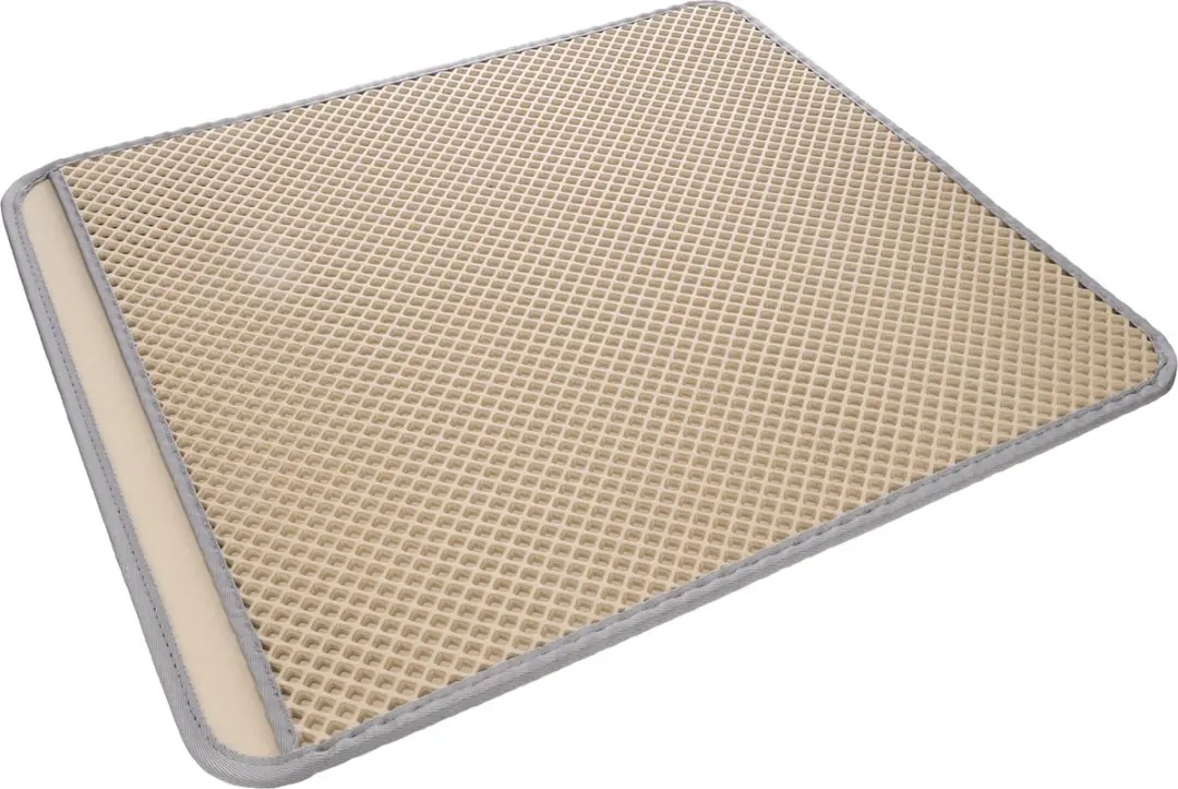 Flamingo Kattenbakmat Matz Beige 70x60cm
