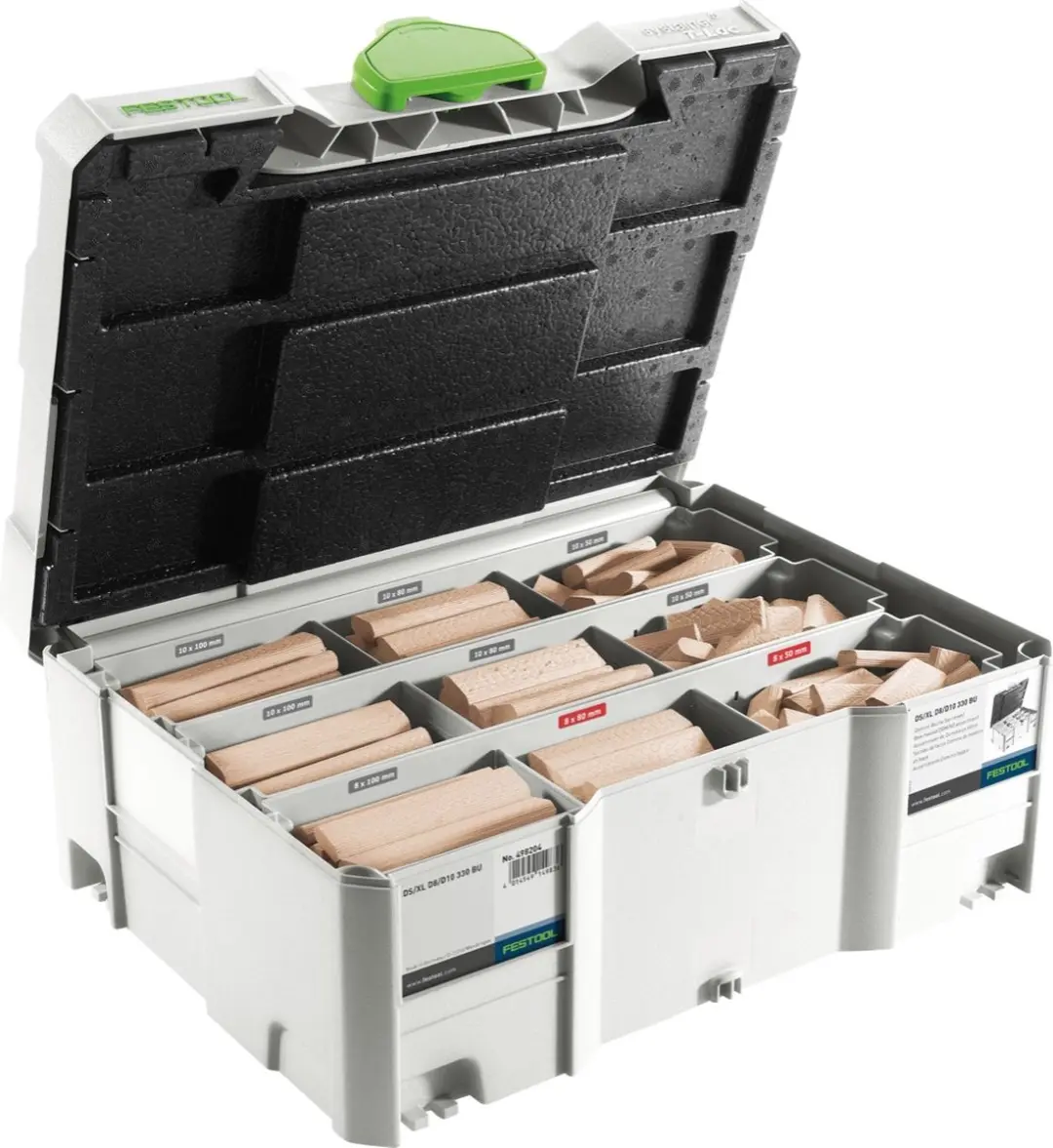 Festool DF 700 EQ-Plus Dominofrees 720W - 70mm - 306-delige plugset