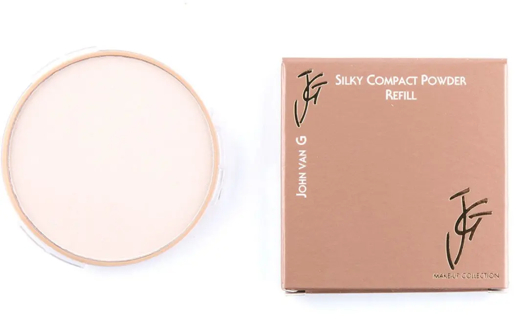 John van G Silky Compact Powder Refill 01 - Medium - 1ml - afbeelding 2 van 2