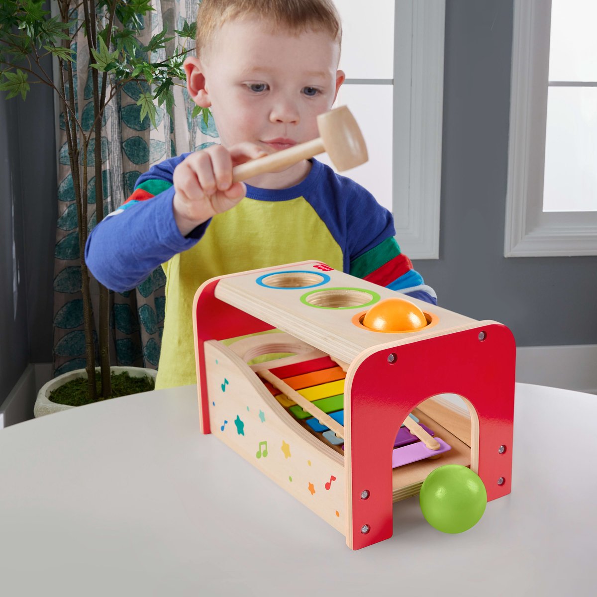 Fisher-Price HXT88, 1,5 jaar, Hout, Meerkleurig